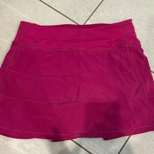Lululemon Athletica Fuchsia Mini Skirt